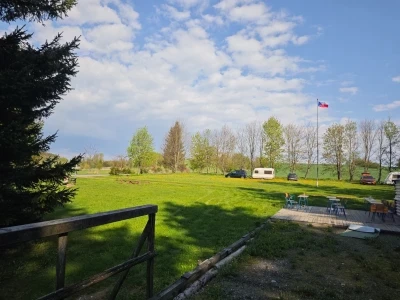 Pohled na tábořiště